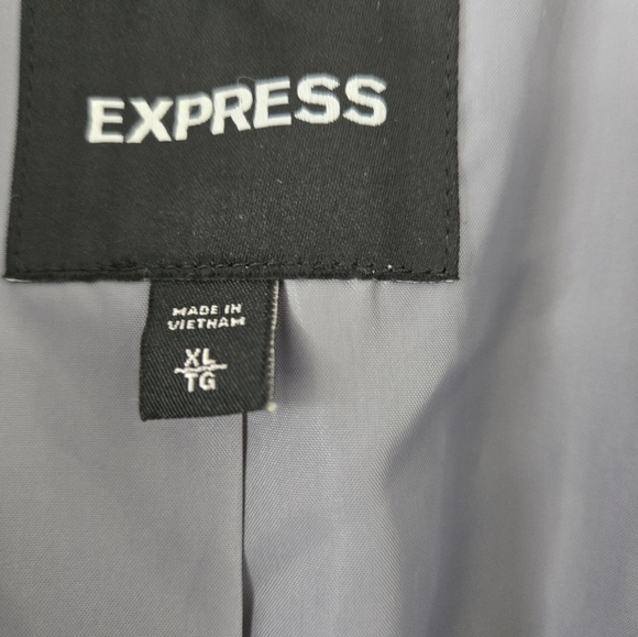 Express Wool Blend Car Coat in Gray size XL New No Tag - Picture 12 of 16